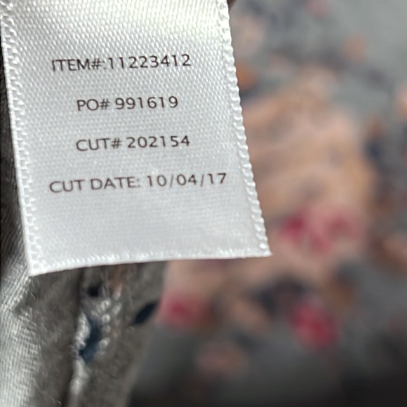 Grey Floral Jersey Cold Shoulder Mini Dress size 3 - Picture 12 of 14